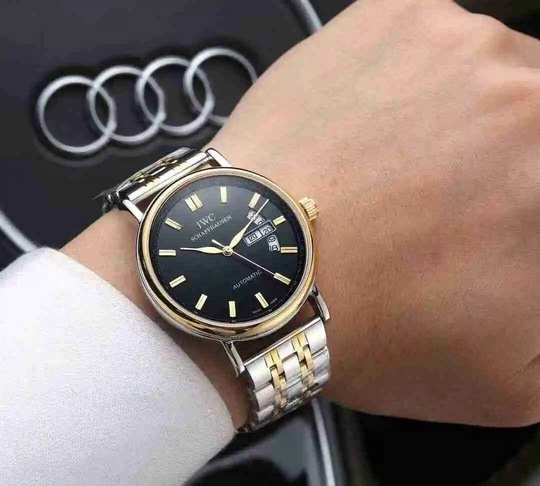 General Watches IWC Wan Guo Bai 320 Gold 340 Steel+20 Watch view 4