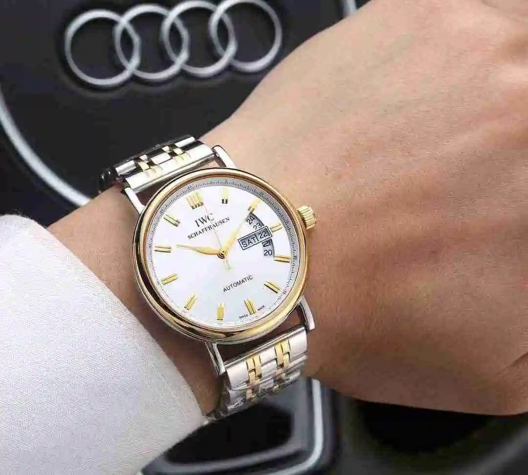 General Watches IWC Wan Guo Bai 320 Gold 340 Steel+20 Watch view 6