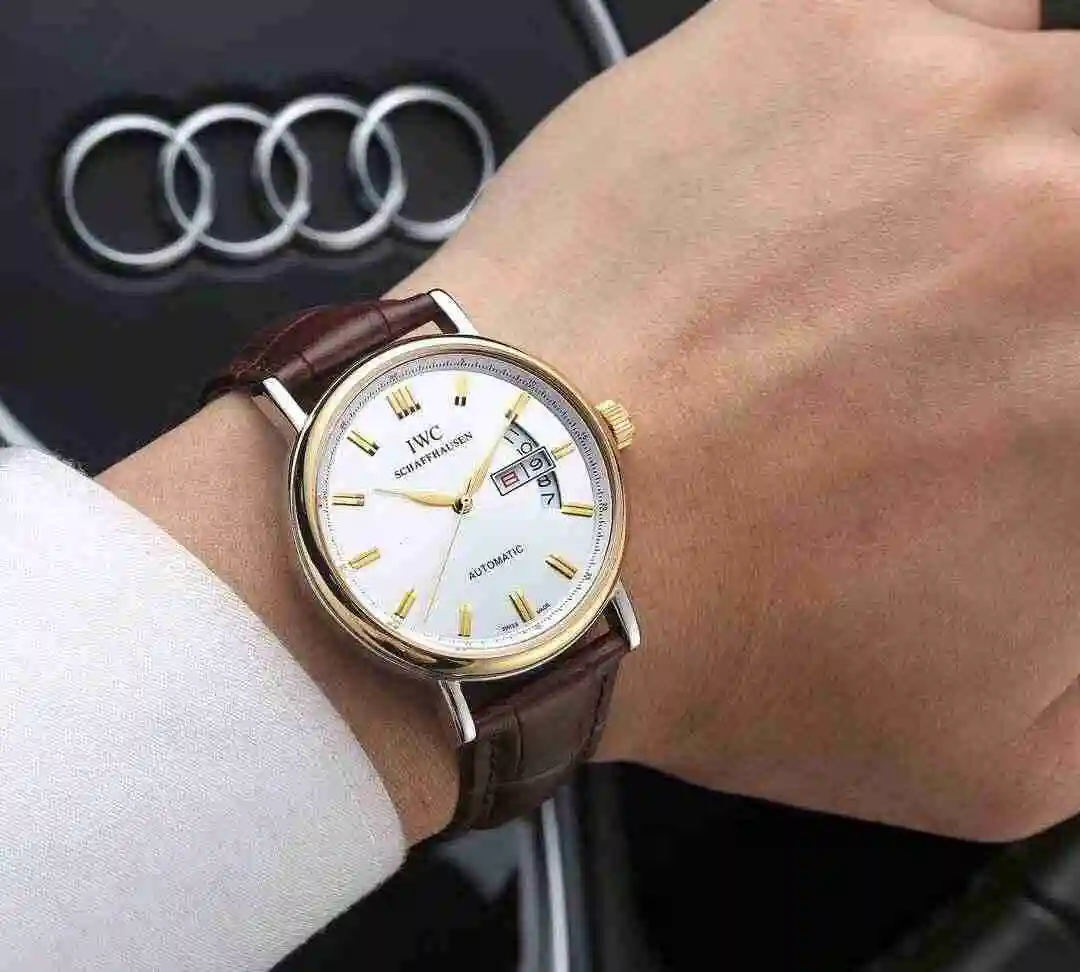 General Watches IWC Wan Guo Bai 320 Gold 340 Steel+20 Watch view 8