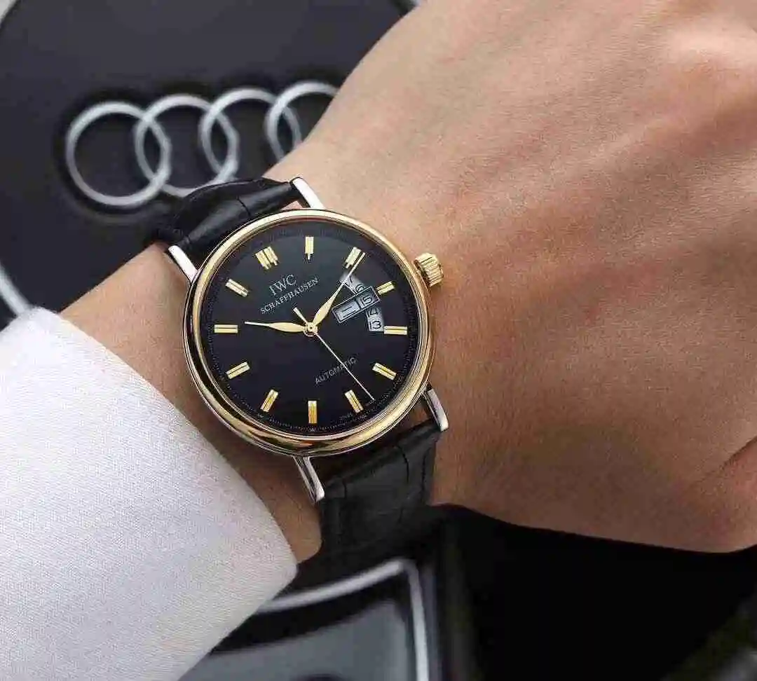 General Watches IWC Wan Guo Bai 320 Gold 340 Steel+20 Watch view 9