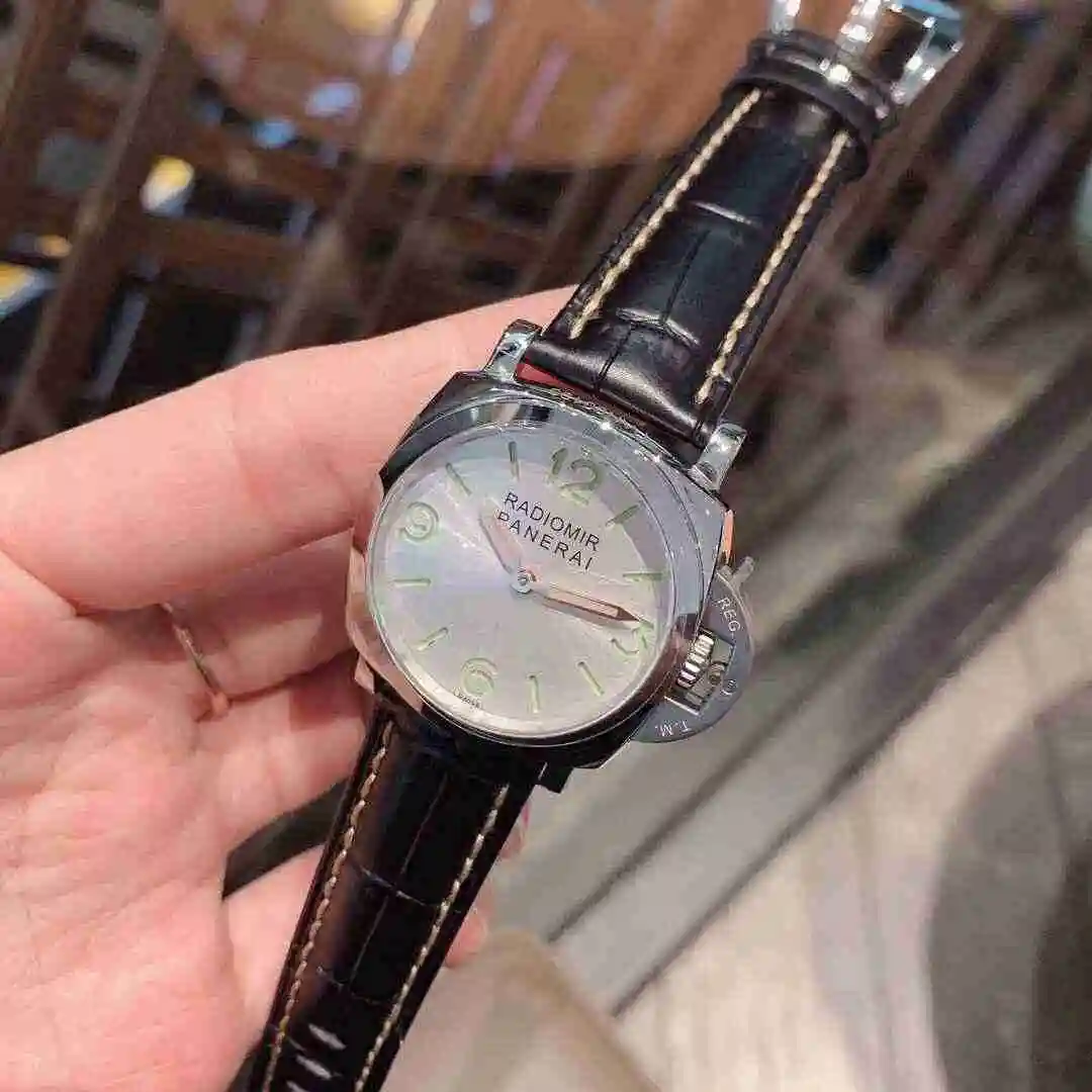 General Watches Panerai Peinahai Watch Women's Watch Paired with Original Fully Automatic Mechanical Movement Top Grade 316 Precision Steel Case with Mineral Super Strong Mirror Diameter 35mm KK03050 view 5