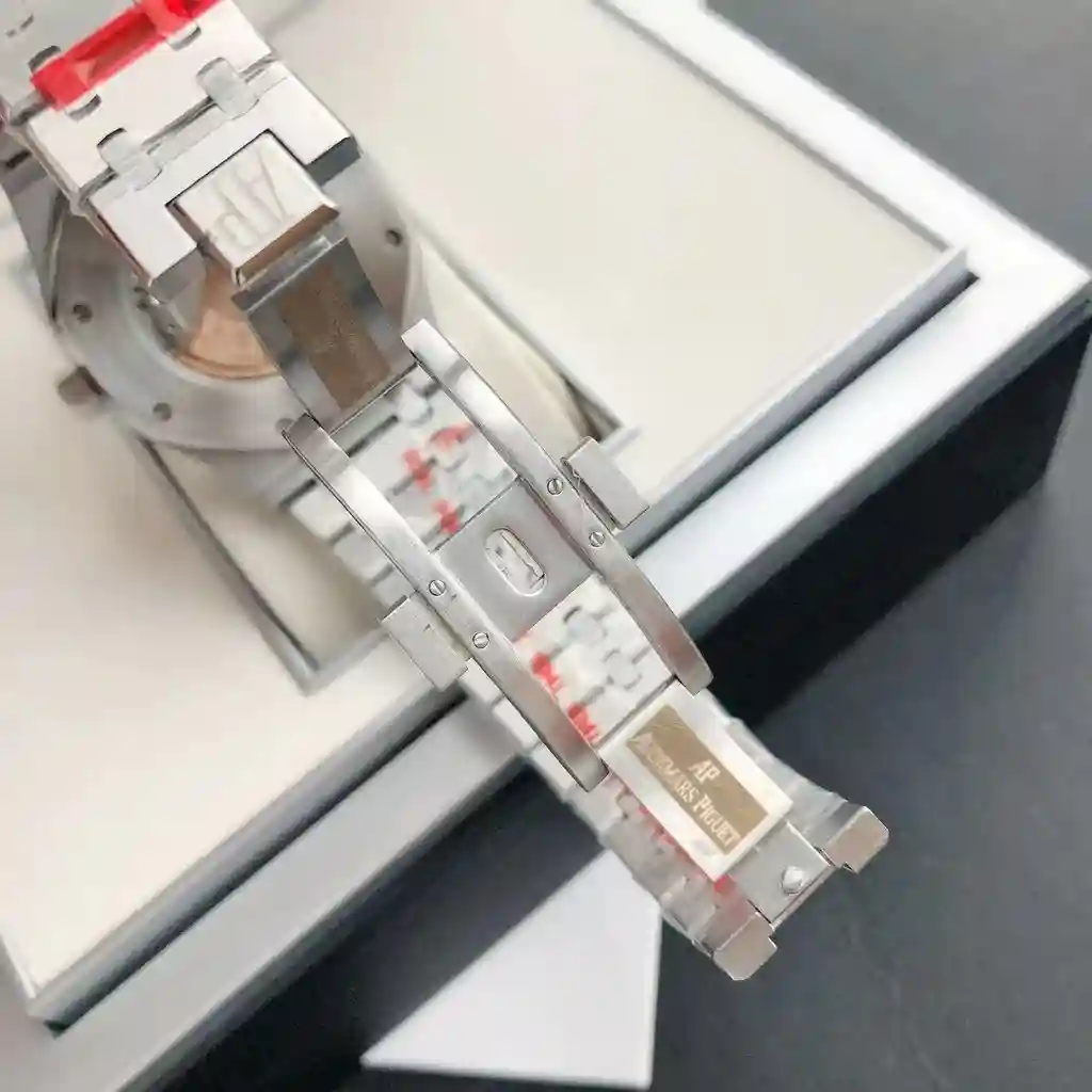 General Watches Audemars Piguet Advanced customized version of the new AP men's watch, using fully automatic mechanical movement, top-grade 316 stainless steel case and strap, mineral super mirror, diameter 41mm DMA8806950 view 5