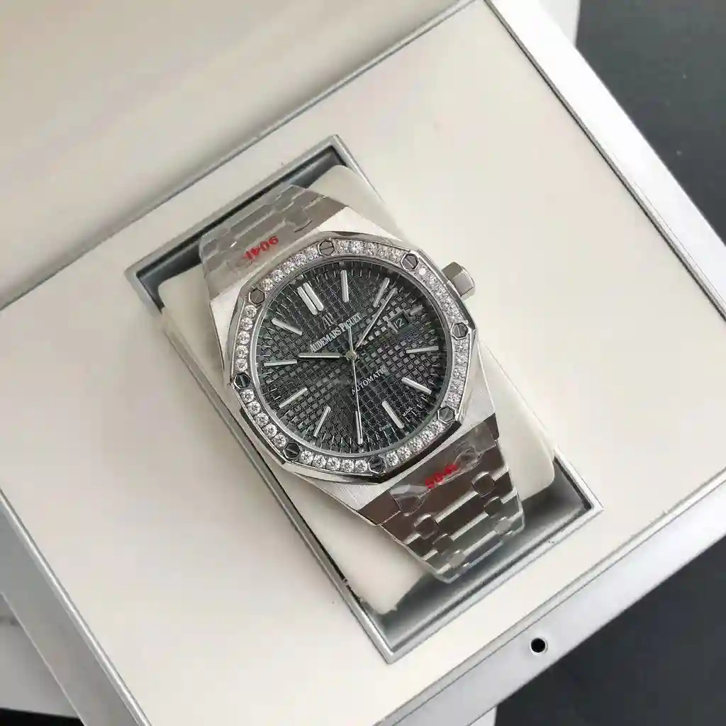 General Watches Audemars Piguet Advanced customized version of the new AP men's watch, using fully automatic mechanical movement, top-grade 316 stainless steel case and strap, mineral super mirror, diameter 41mm DMA8806950 view 6