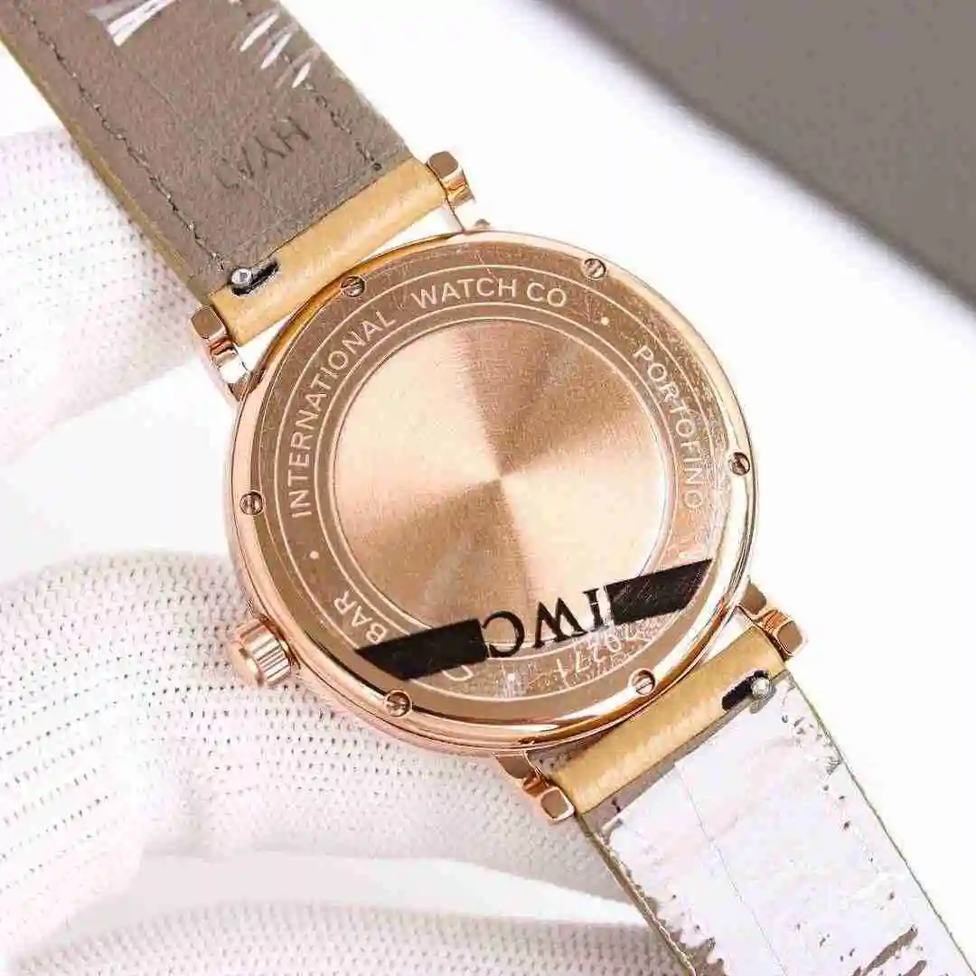 General Watches IWC Wanguo Watch Women's Watch Paired with Original Fully Automatic Mechanical Movement Top Grade 316 Precision Steel Case with Mineral Super Strong Mirror Diameter 37mm kk09800 3 view 3