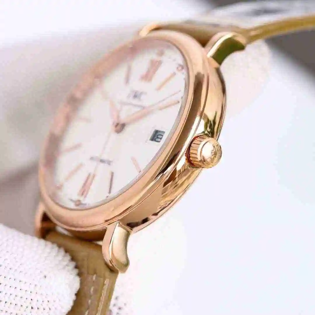 General Watches IWC Wanguo Watch Women's Watch Paired with Original Fully Automatic Mechanical Movement Top Grade 316 Precision Steel Case with Mineral Super Strong Mirror Diameter 37mm kk09800 3 view 4