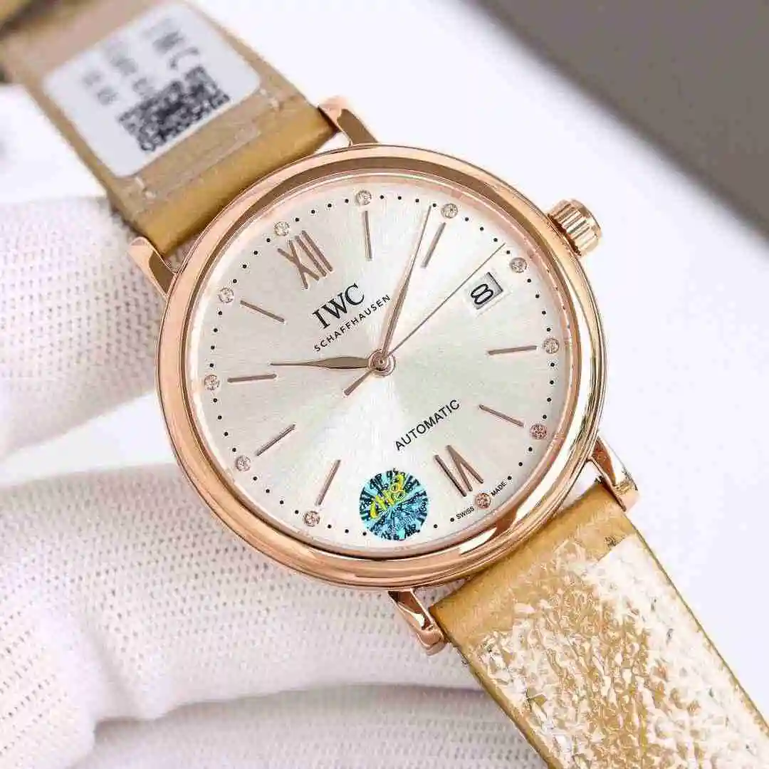 General Watches IWC Wanguo Watch Women's Watch Paired with Original Fully Automatic Mechanical Movement Top Grade 316 Precision Steel Case with Mineral Super Strong Mirror Diameter 37mm kk09800 3 view 8