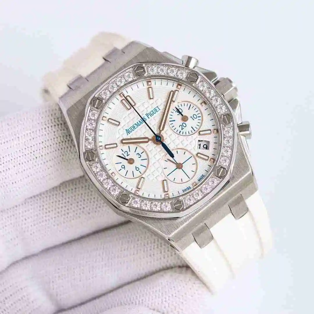 General Watches Audemars Piguet Aibi Watch Women's Watch Paired with Original Fully Automatic Mechanical Movement Top Grade 316 Precision Steel Case with Mineral Super Strong Mirror Diameter 37mm kk014500 view 7