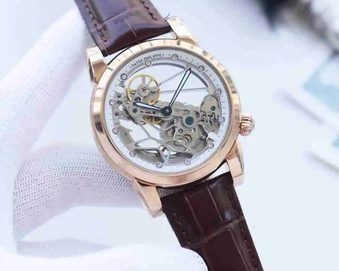 General Watches Patek Philippe Watch Men's Watch Paired with Original Fully Automatic Mechanical Movement Top Grade 316 Precision Steel Case Case with Mineral Super Strong Mirror Diameter 42mm KK04350 view 4