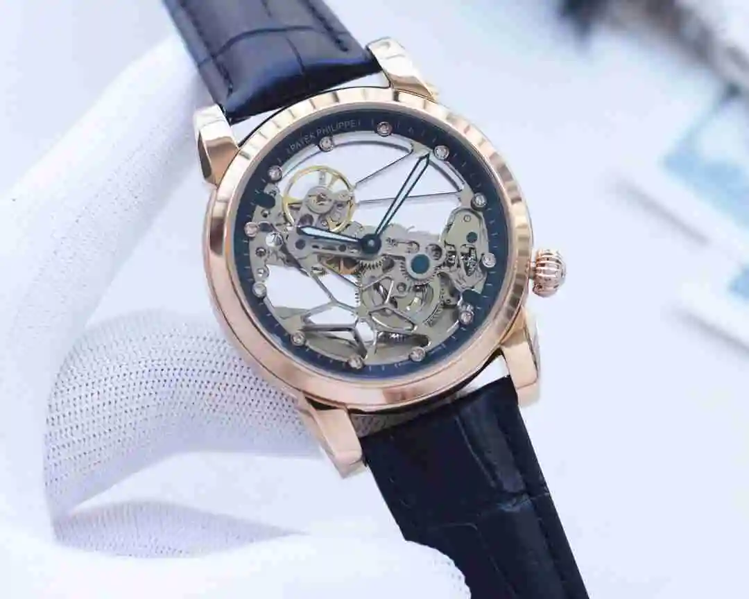 General Watches Patek Philippe Watch Men's Watch Paired with Original Fully Automatic Mechanical Movement Top Grade 316 Precision Steel Case Case with Mineral Super Strong Mirror Diameter 42mm KK04350 view 5