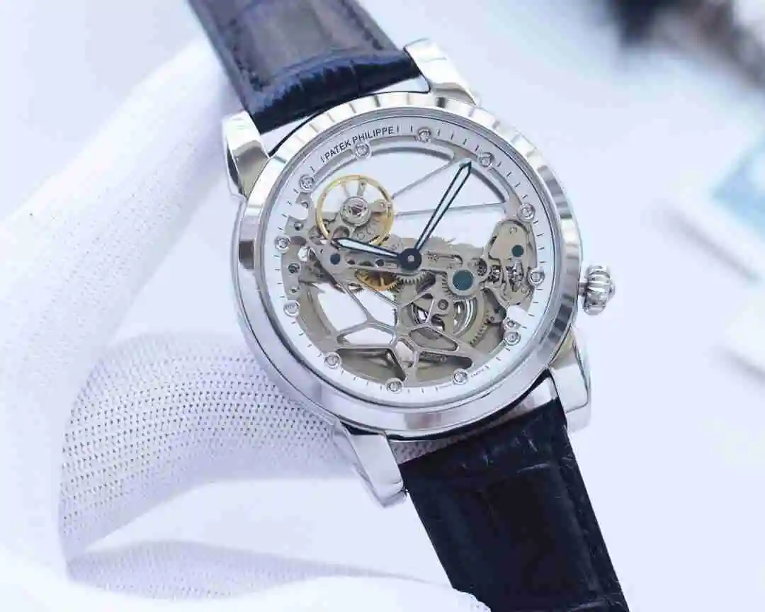 General Watches Patek Philippe Watch Men's Watch Paired with Original Fully Automatic Mechanical Movement Top Grade 316 Precision Steel Case Case with Mineral Super Strong Mirror Diameter 42mm KK04350 view 6