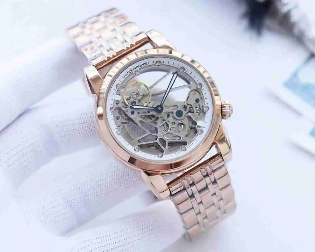 General Watches Patek Philippe Watch Men's Watch Paired with Original Fully Automatic Mechanical Movement Top Grade 316 Precision Steel Case Case with Mineral Super Strong Mirror Diameter 42mm KK04350 view 8