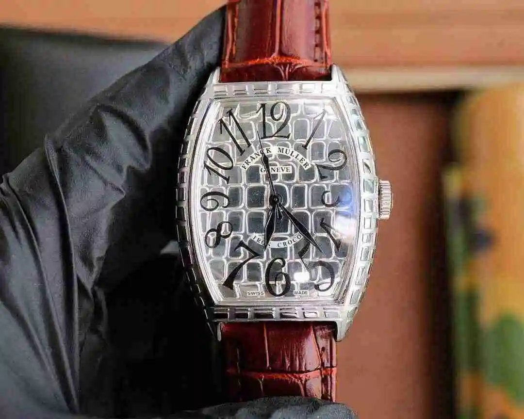 General Watches Franck Muller Frank Watch Men's Watch Paired with Original Fully Automatic Mechanical Movement Top Grade 316 Precision Steel Case with Mineral Super Strong Mirror Diameter 554213mm KK04850 view 2