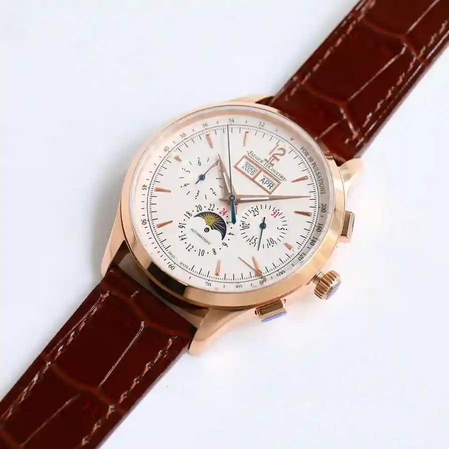 General Watches Jaeger-LeCoultre Ji @ Home Watch Men's Watch Paired with Original Fully Automatic Mechanical Movement Top Grade 316 Precision Steel Case with Mineral Super Strong Mirror Diameter 40mm KK012500 view 2