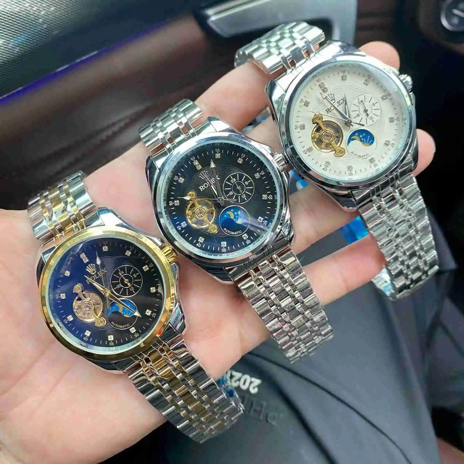 General Watches Rolex Watch Men's Watch Paired with Original Fully Automatic Mechanical Movement Top Grade 316 Precision Steel Case with Mineral Super Strong Mirror Diameter 42mm KK03850 view 3
