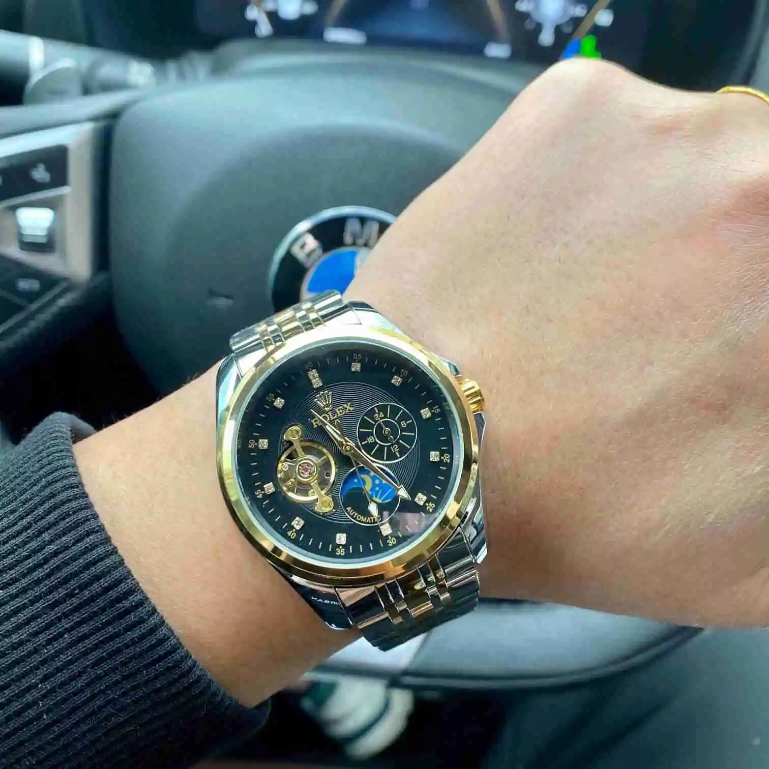 General Watches Rolex Watch Men's Watch Paired with Original Fully Automatic Mechanical Movement Top Grade 316 Precision Steel Case with Mineral Super Strong Mirror Diameter 42mm KK03850 view 5