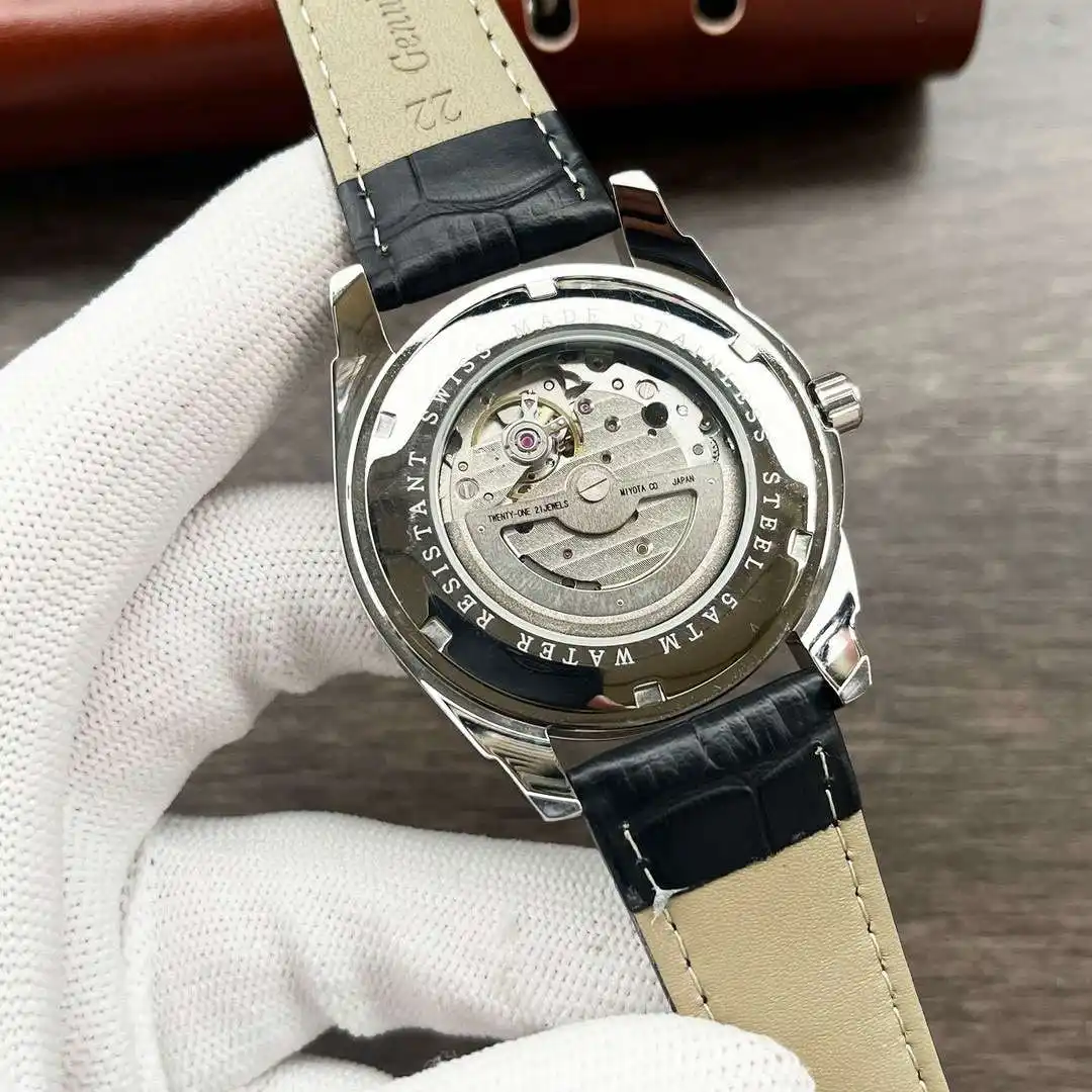 General Watches IWC Watch Wan@ men's watch with original fully automatic mechanical movement, top-grade 316 stainless steel case and strap, mineral super mirror, diameter 42mm KK05250 1 view 3