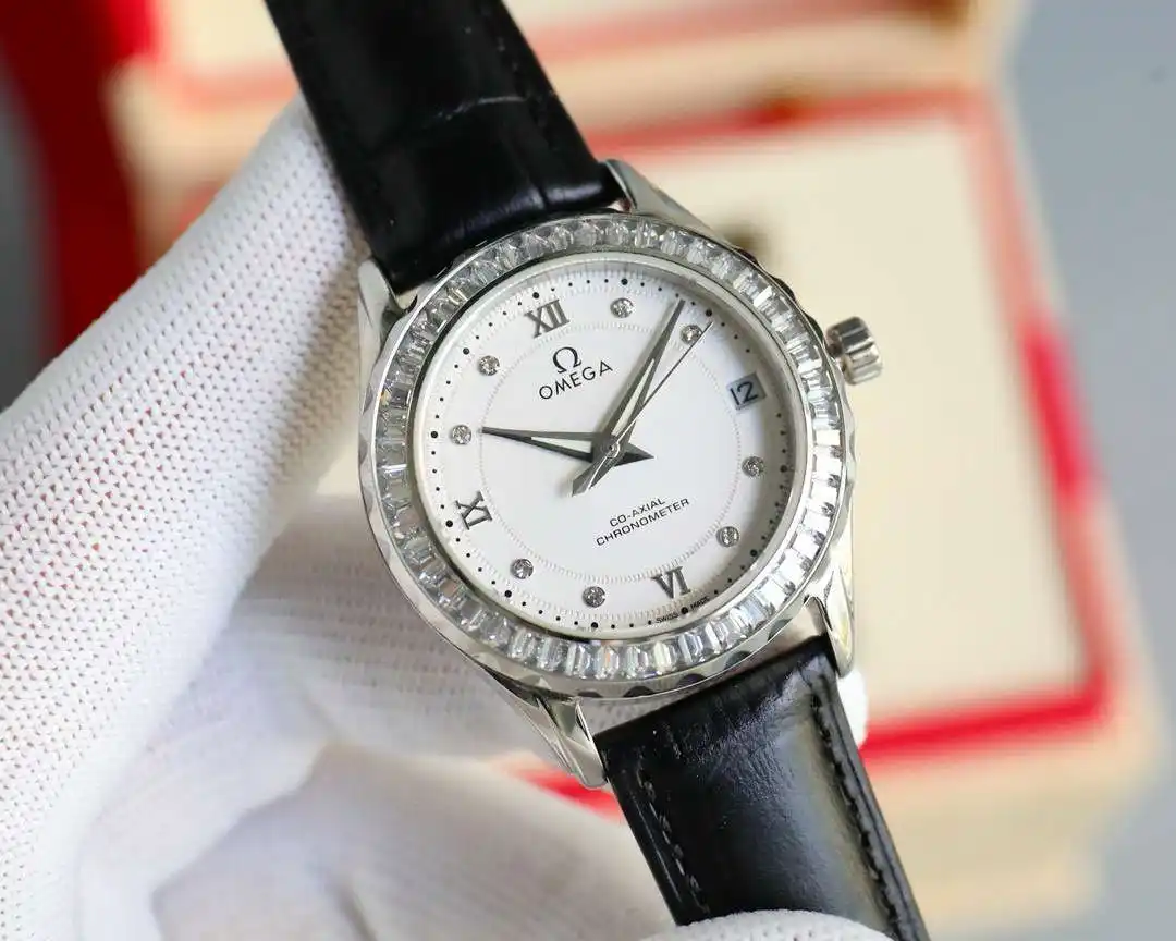 General Watches Watch, women's watch with original fully automatic mechanical movement, top-grade 316 stainless steel case and strap, mineral super mirror, diameter 33cm KK07850 view 6