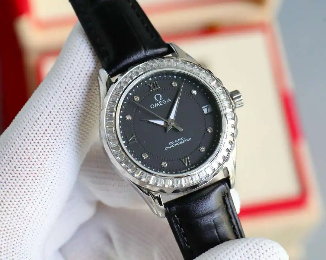 General Watches Watch, women's watch with original fully automatic mechanical movement, top-grade 316 stainless steel case and strap, mineral super mirror, diameter 33cm KK07850 view 9