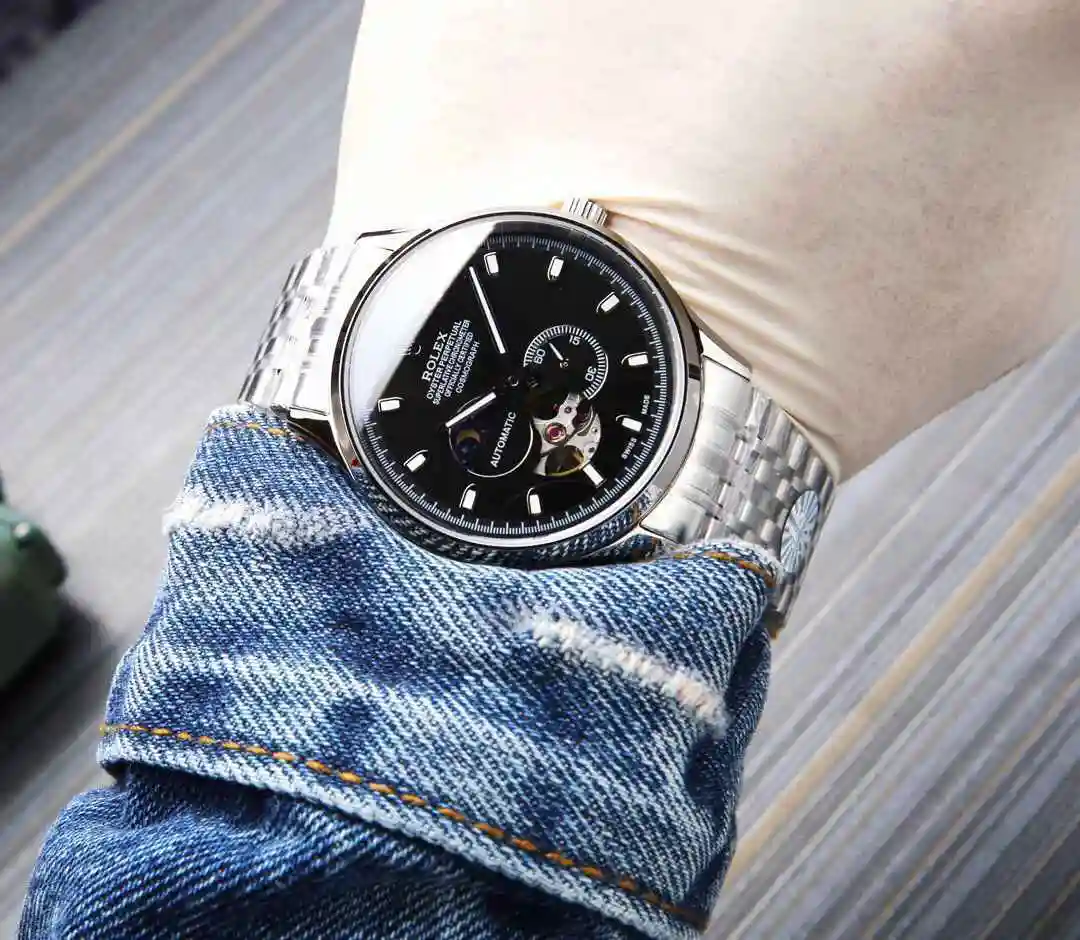 General Watches Rolex Watch Men's Watch Paired with Original Fully Automatic Mechanical Movement Top Grade 316 Precision Steel Case with Mineral Super Strong Mirror Diameter 40mm kk06550 1 view 5