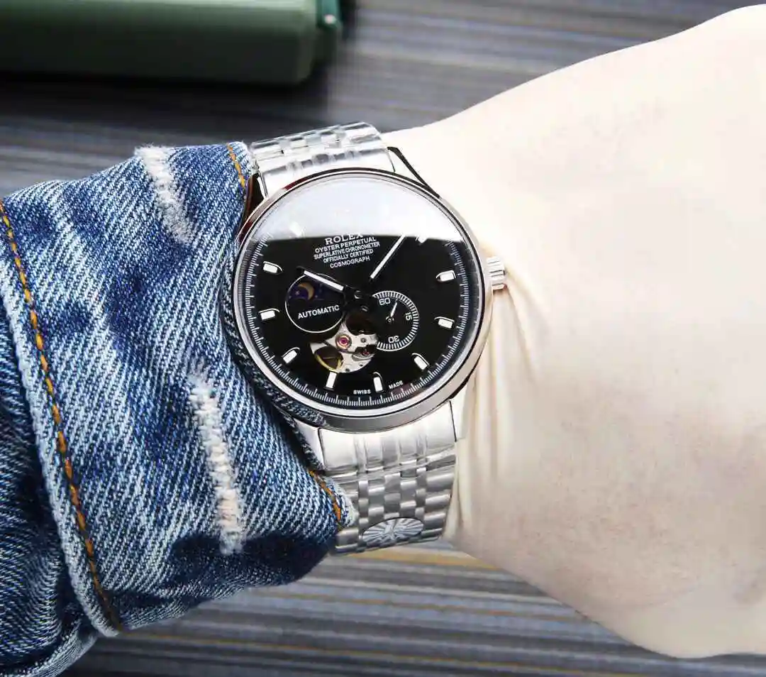 General Watches Rolex Watch Men's Watch Paired with Original Fully Automatic Mechanical Movement Top Grade 316 Precision Steel Case with Mineral Super Strong Mirror Diameter 40mm kk06550 1 view 6