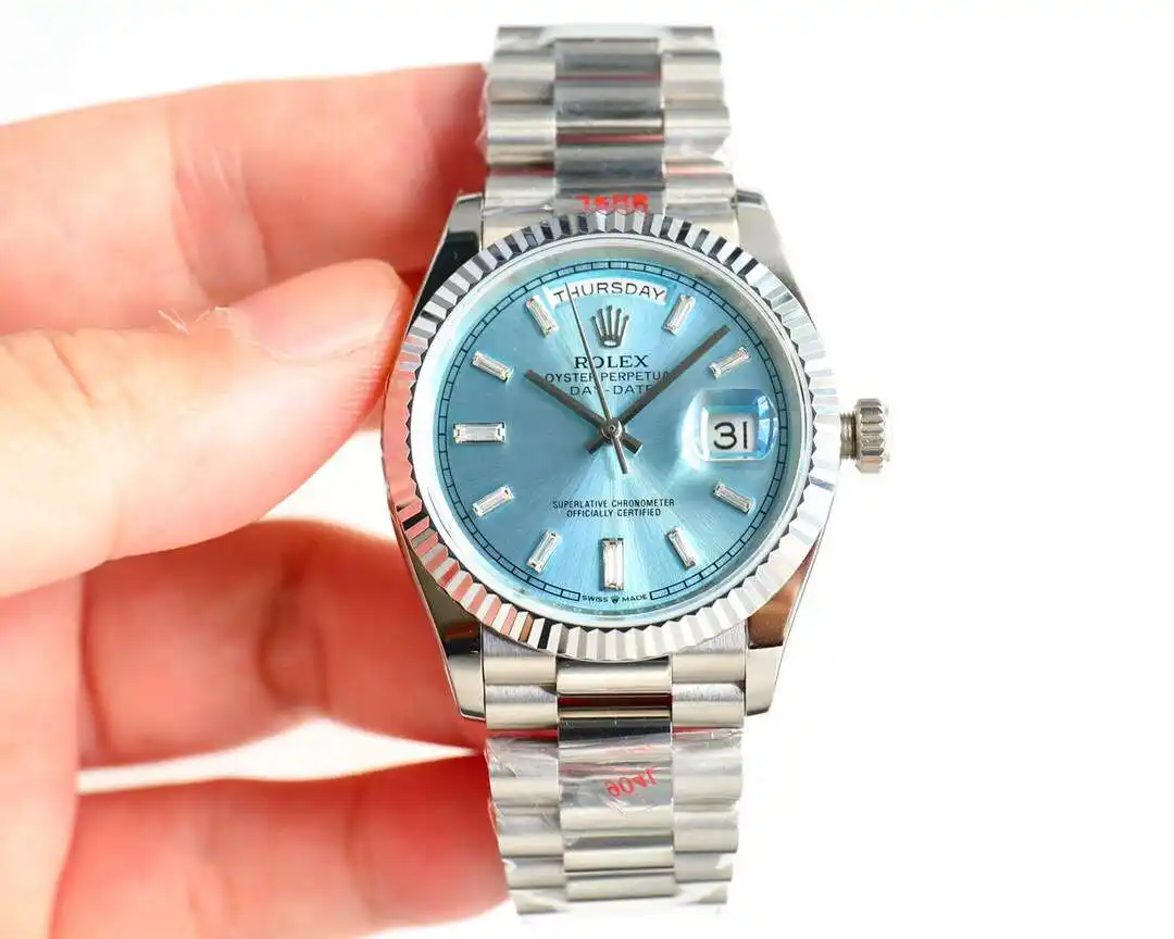 General Watches Rolex watches men's watch with original fully automatic mechanical movement top 316 stainless steel case strap mineral super mirror diameter 36mm KK view 5