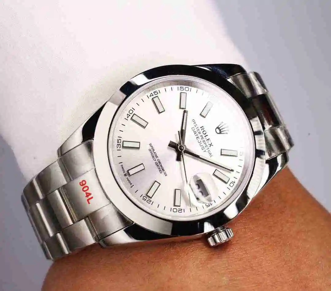 General Watches Rolex Watch Men's Watch Paired with Original Fully Automatic Mechanical Movement Top Grade 316 Precision Steel Case with Mineral Super Strong Mirror Diameter 41mm KK06500 4 view 5