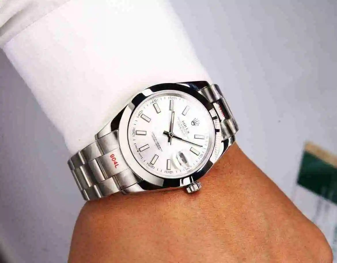 General Watches Rolex Watch Men's Watch Paired with Original Fully Automatic Mechanical Movement Top Grade 316 Precision Steel Case with Mineral Super Strong Mirror Diameter 41mm KK06500 4 view 6