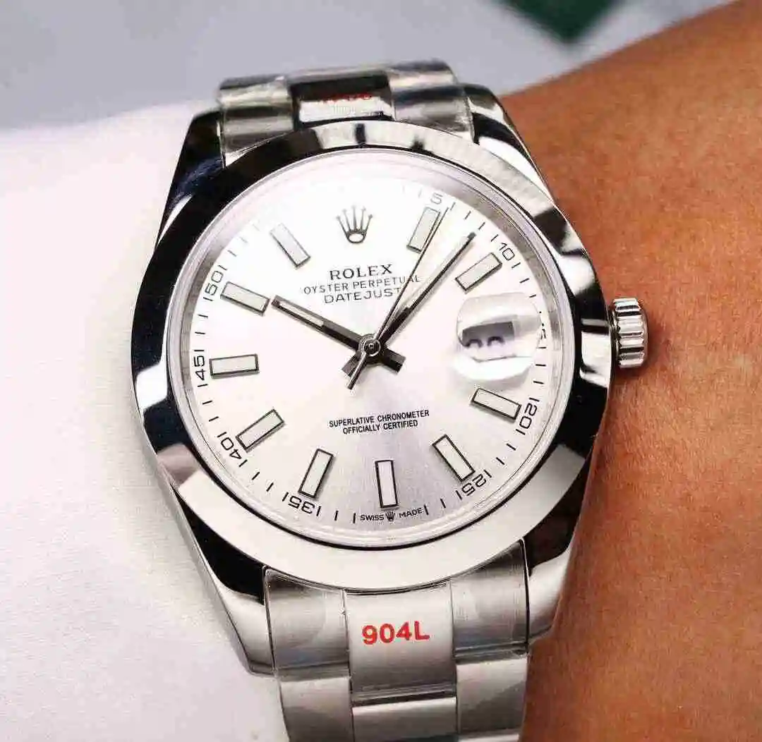 General Watches Rolex Watch Men's Watch Paired with Original Fully Automatic Mechanical Movement Top Grade 316 Precision Steel Case with Mineral Super Strong Mirror Diameter 41mm KK06500 4 view 7