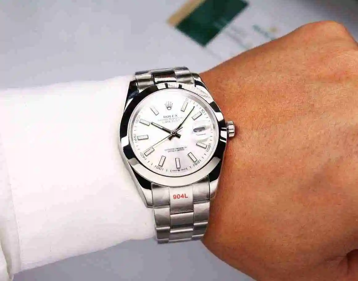 General Watches Rolex Watch Men's Watch Paired with Original Fully Automatic Mechanical Movement Top Grade 316 Precision Steel Case with Mineral Super Strong Mirror Diameter 41mm KK06500 4 view 8
