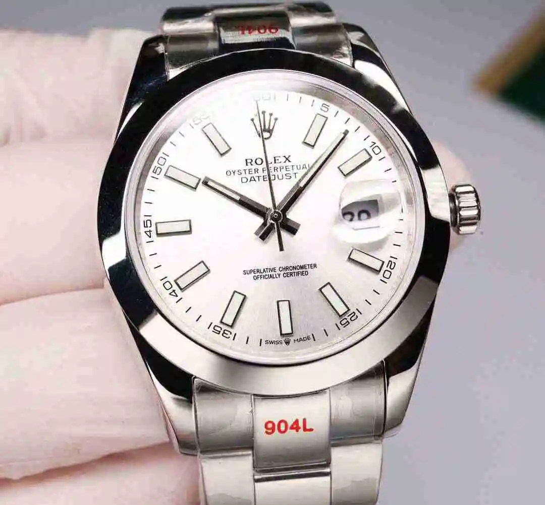 General Watches Rolex Watch Men's Watch Paired with Original Fully Automatic Mechanical Movement Top Grade 316 Precision Steel Case with Mineral Super Strong Mirror Diameter 41mm KK06500 4 view 9