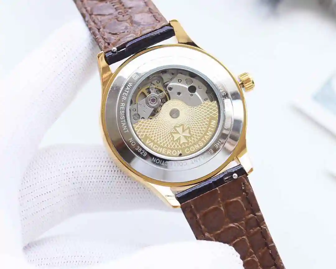 General Watches Vacheron Constantin Jiangshi Danton Watch Men's Watch Paired with Original Fully Automatic Mechanical Movement, Top Grade 316 Precision Steel Case with Mineral Super Strong Mirror Diameter 41mm KK05250 1 view 3