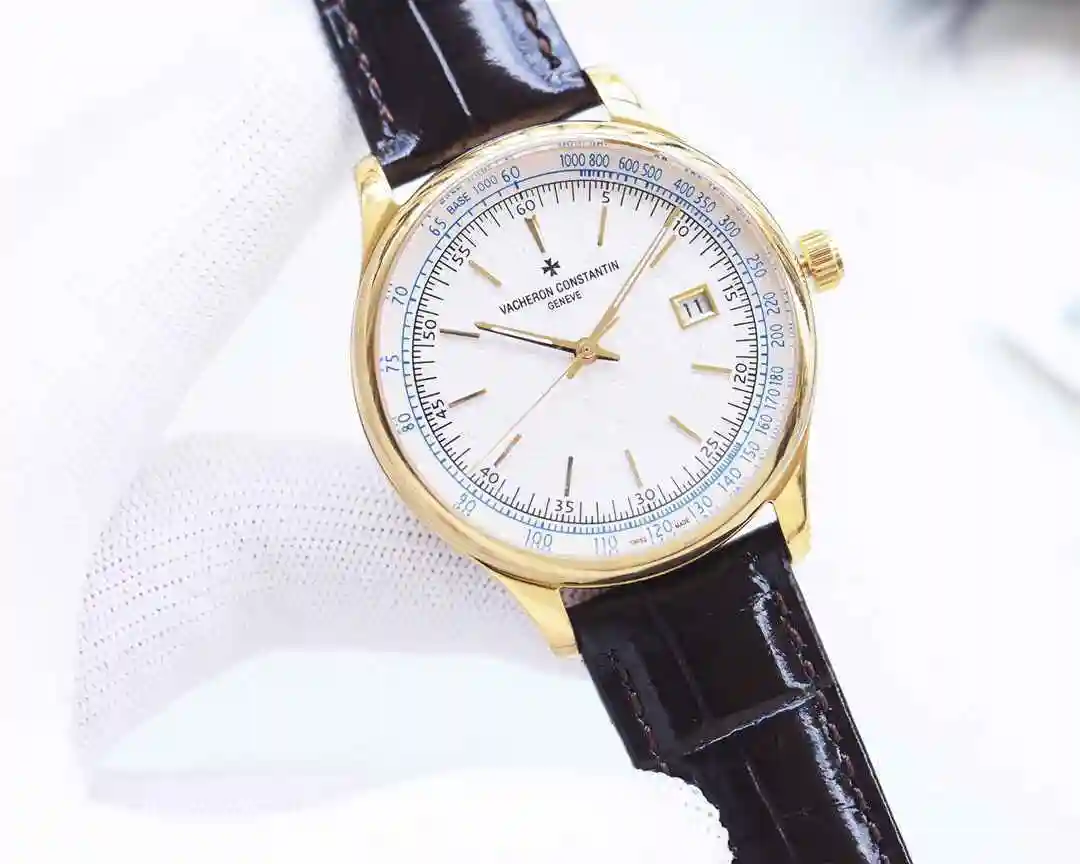 General Watches Vacheron Constantin Jiangshi Danton Watch Men's Watch Paired with Original Fully Automatic Mechanical Movement, Top Grade 316 Precision Steel Case with Mineral Super Strong Mirror Diameter 41mm KK05250 1 view 8