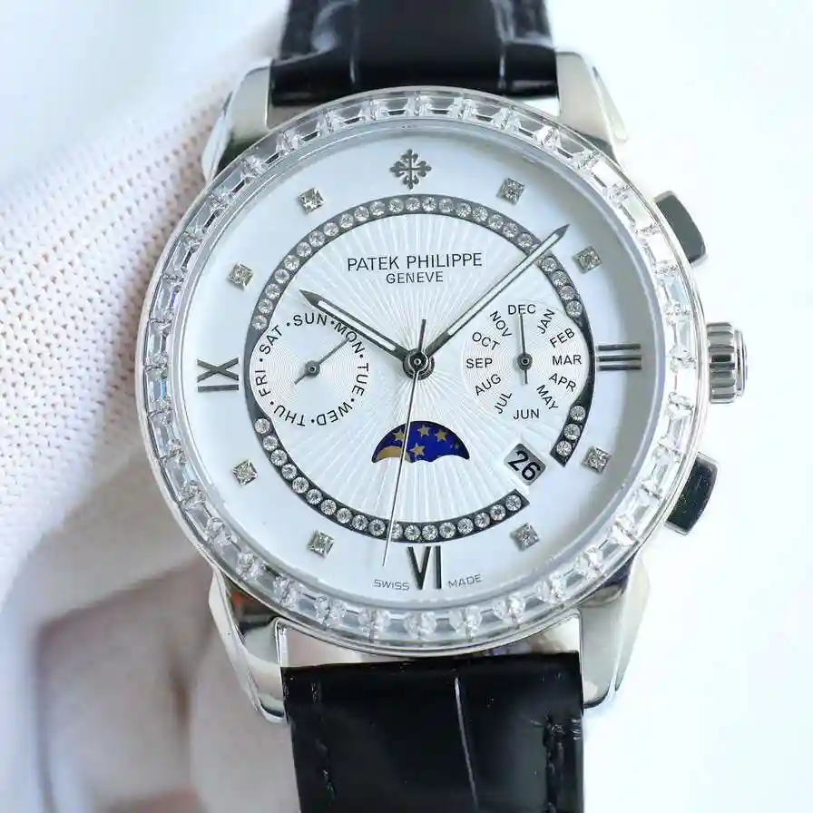 General Watches Patek Philippe Baida @ Feili Watch Men's Watch paired with original fully automatic mechanical movement, top grade 316 precision steel case with mineral super strong mirror diameter 42mm KK view 7