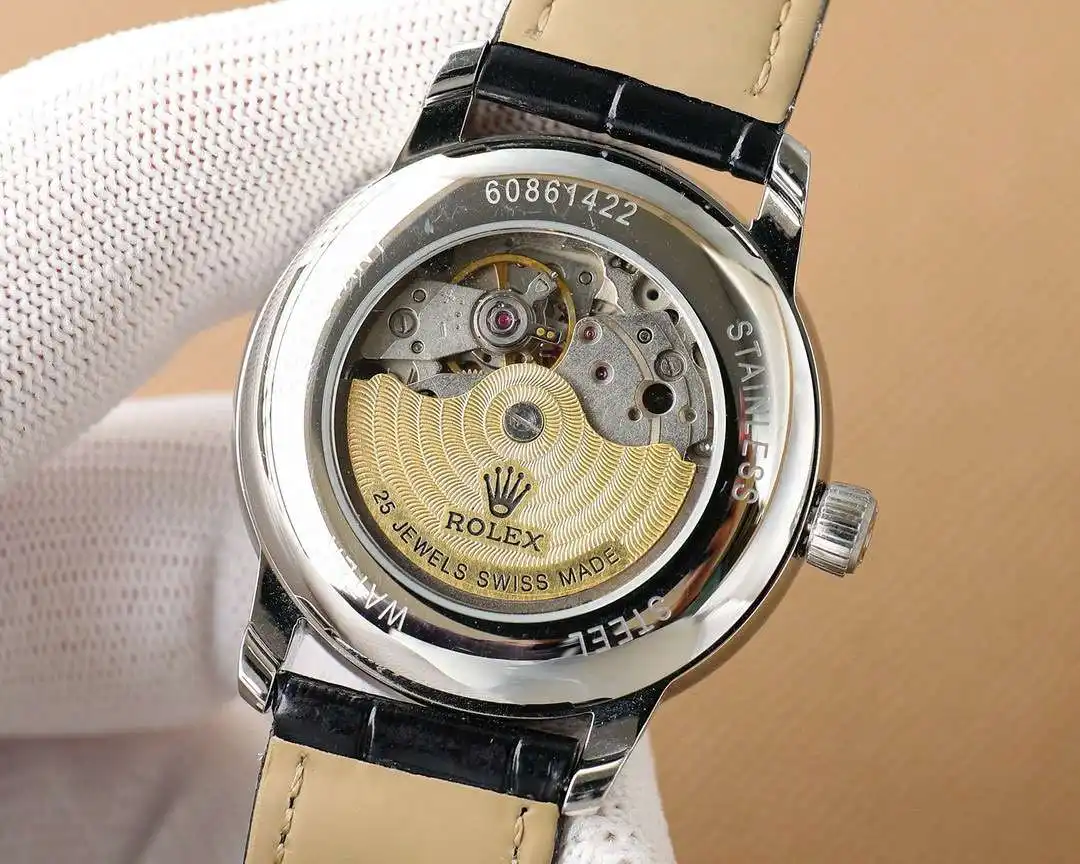General Watches Watch Rolex men's watch with original fully automatic mechanical movement, top-grade 316 stainless steel case and strap, mineral super mirror, diameter 40mm KK05450 1 view 2