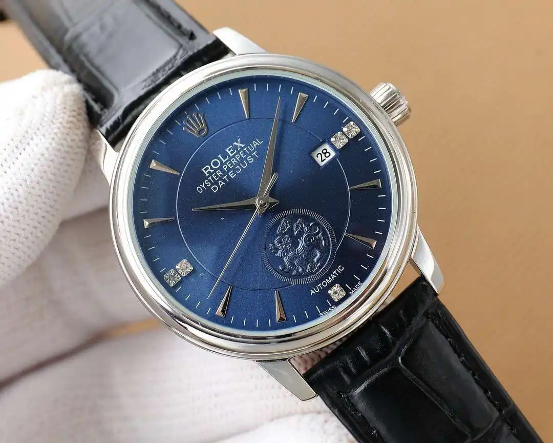 General Watches Watch Rolex men's watch with original fully automatic mechanical movement, top-grade 316 stainless steel case and strap, mineral super mirror, diameter 40mm KK05450 1 view 5