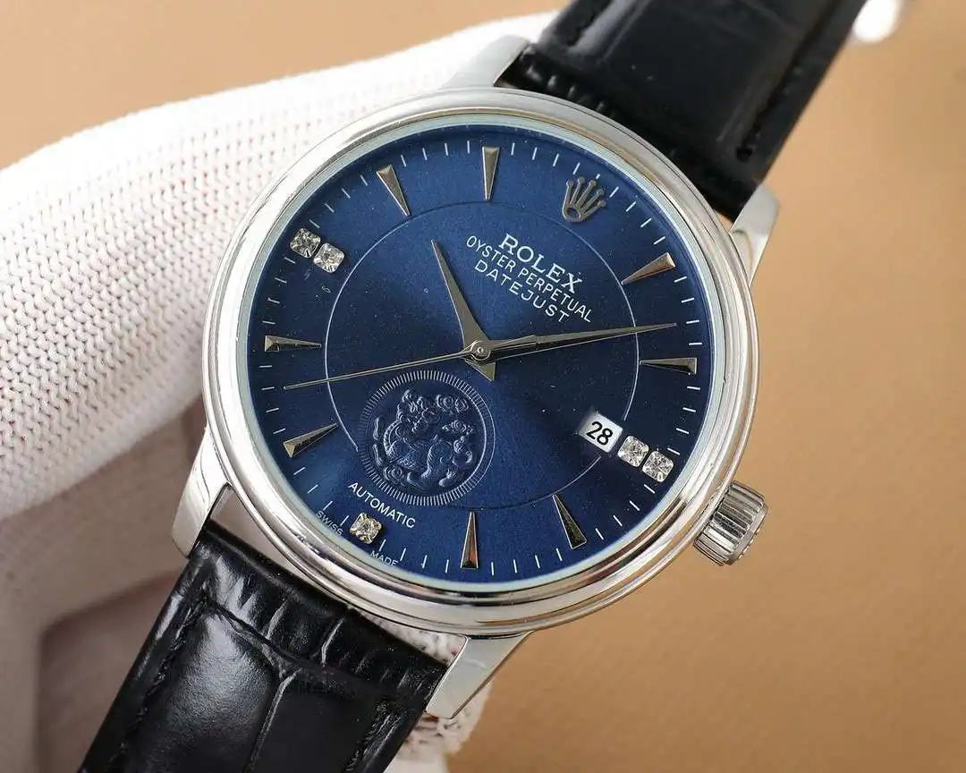 General Watches Watch Rolex men's watch with original fully automatic mechanical movement, top-grade 316 stainless steel case and strap, mineral super mirror, diameter 40mm KK05450 1 view 7