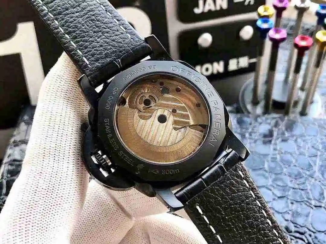 General Watches Panerai Peinahai Watch Men's Watch Paired with Original Fully Automatic Mechanical Movement Top Grade 316 Precision Steel Case with Mineral Super Strong Mirror Diameter 45mm KK06250 3 view 3