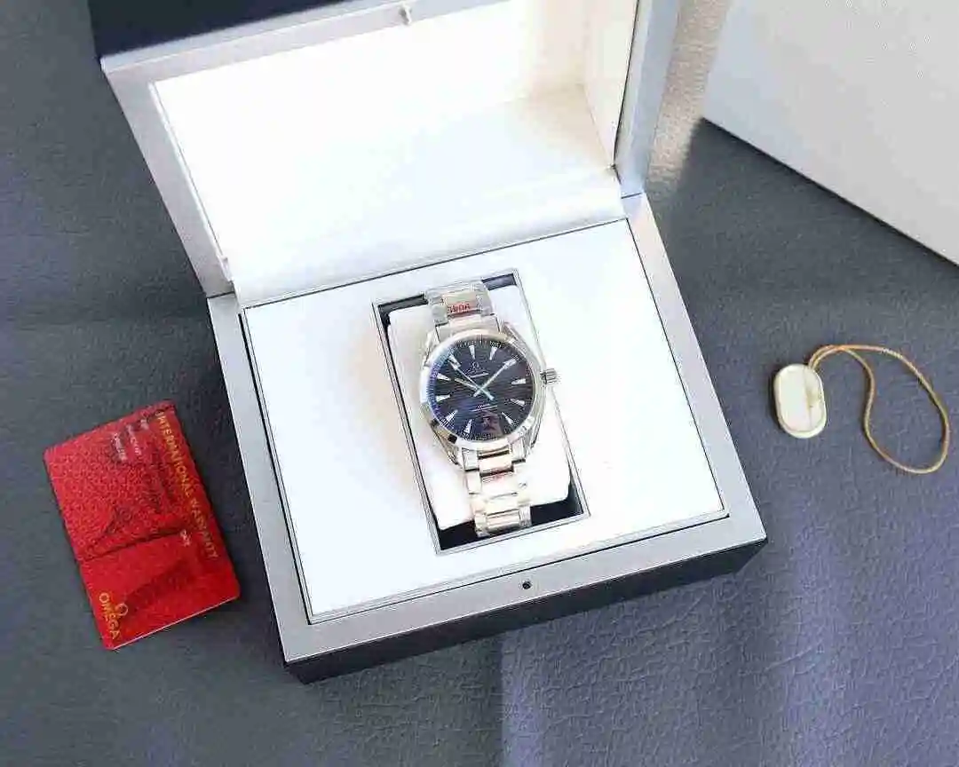 General Watches Omega Watch Men's Watch Paired with Original Fully Automatic Mechanical Movement Top Grade 316 Precision Steel Case with Mineral Super Strong Mirror Diameter 40mm KK05800 7 view 5