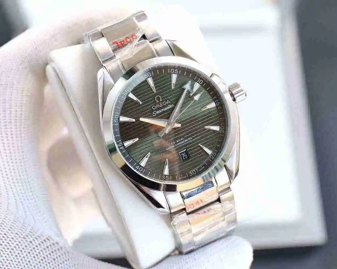 General Watches Omega Watch Men's Watch Paired with Original Fully Automatic Mechanical Movement Top Grade 316 Precision Steel Case with Mineral Super Strong Mirror Diameter 40mm KK05800 7 view 9