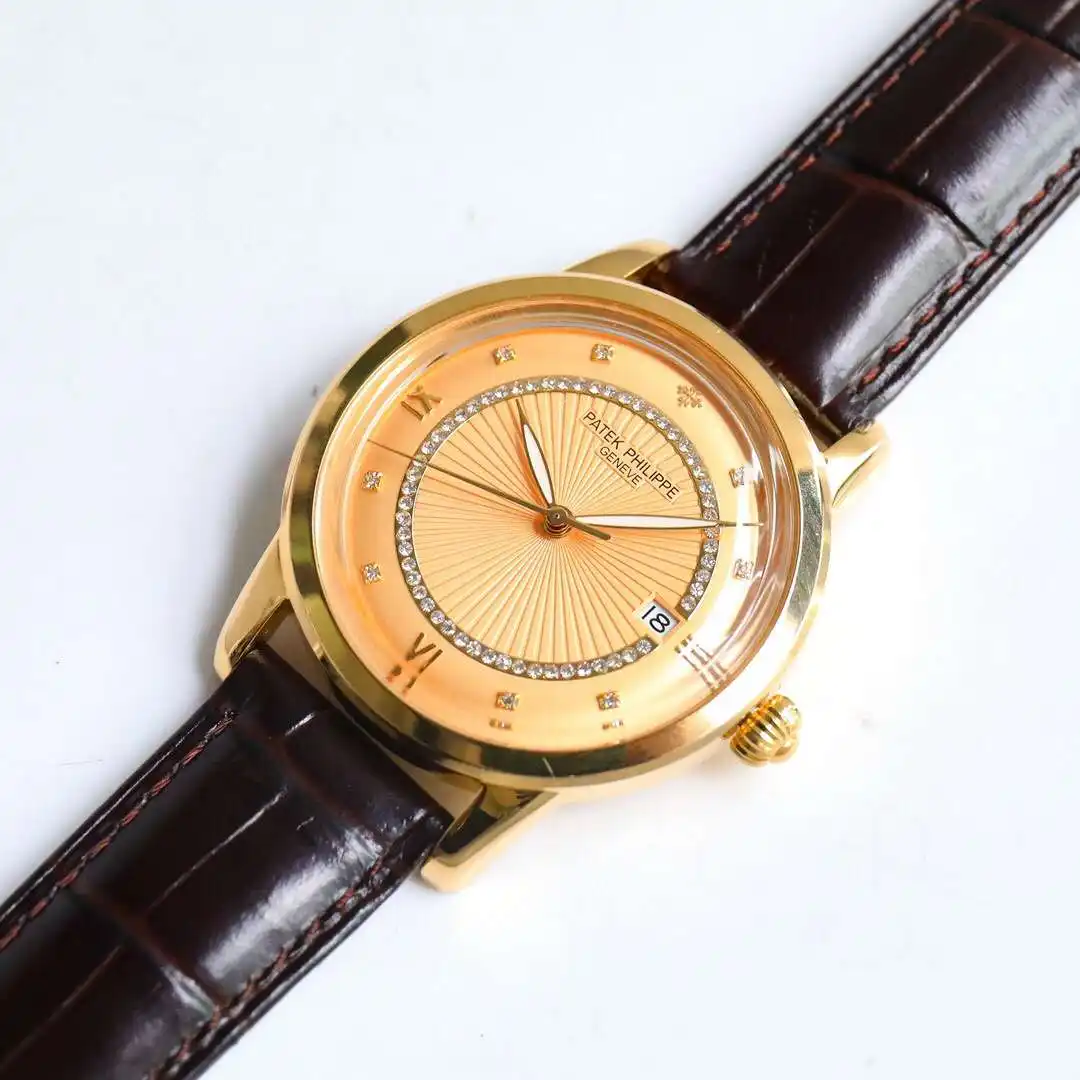 General Watches Patek Philippe Patek@Philippe watch men's watch with original fully automatic mechanical movement top 316 stainless steel case strap mineral super mirror diameter 40mm KK09850 1 view 2