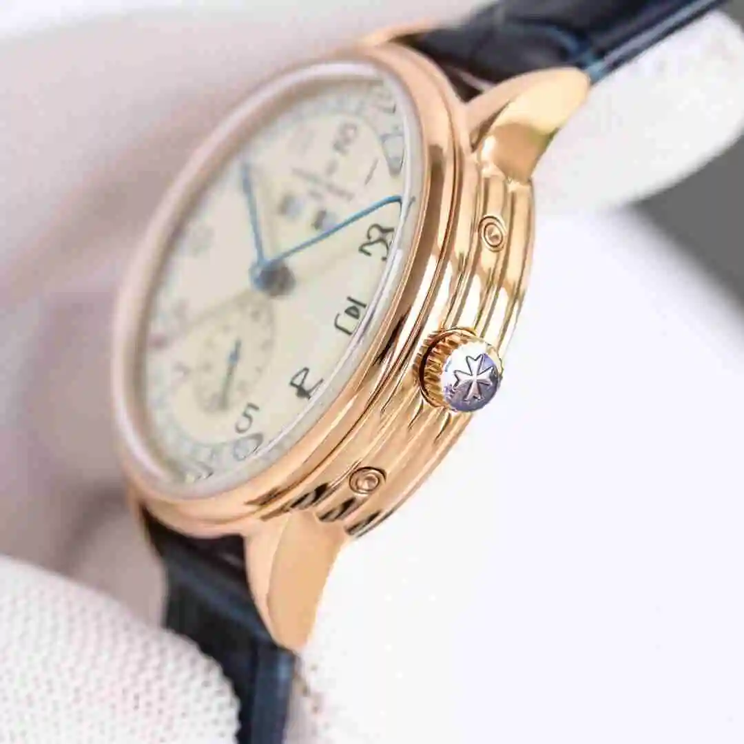 General Watches Vacheron Constantin Jiangshi Danton Watch Men's Watch Paired with Original Fully Automatic Mechanical Movement, Top Grade 316 Precision Steel Case with Mineral Super Strong Mirror Diameter 40mm KK view 4