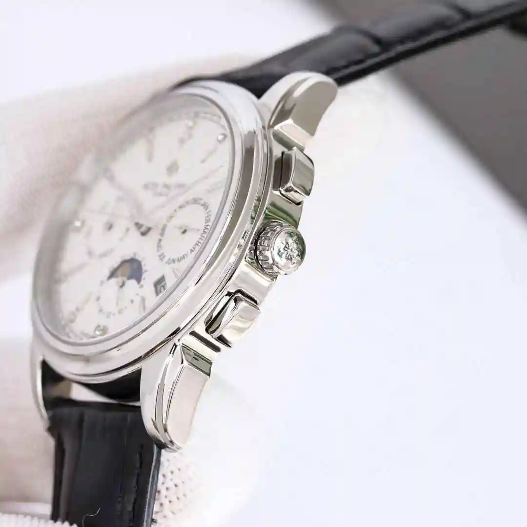 General Watches Patek Philippe Watch Men's Watch Paired with Original Fully Automatic Mechanical Movement Top Grade 316 Precision Steel Case Case with Mineral Super Strong Mirror Diameter 42mm KK012500 view 4