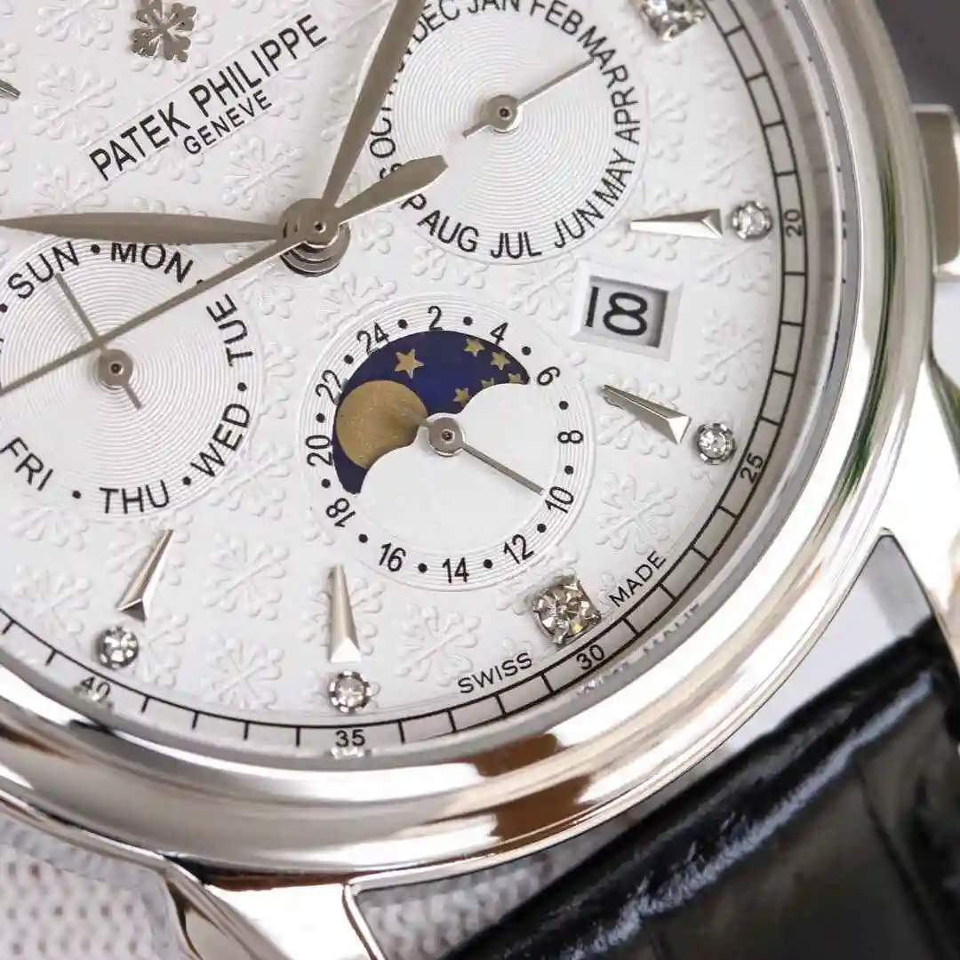 General Watches Patek Philippe Watch Men's Watch Paired with Original Fully Automatic Mechanical Movement Top Grade 316 Precision Steel Case Case with Mineral Super Strong Mirror Diameter 42mm KK012500 view 5