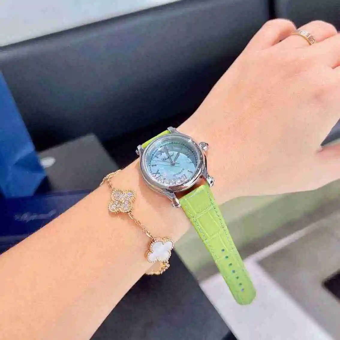 General Watches Chopard Chopin Watch Women's Watch Paired with Original Fully Automatic Mechanical Movement Top Grade 316 Precision Steel Case with Mineral Super Strong Mirror Diameter 33mm KK02650 1 view 2
