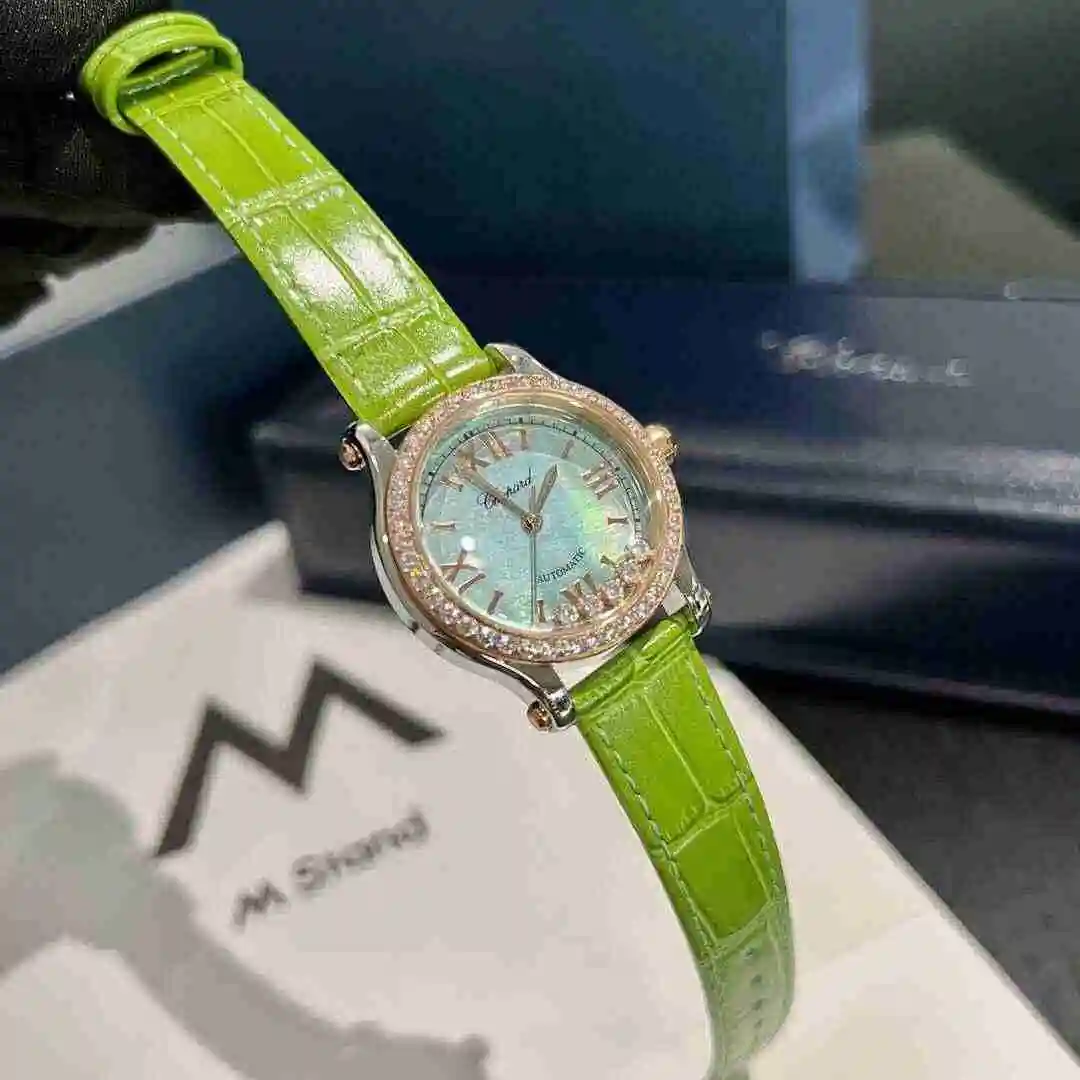 General Watches Chopard Chopin Watch Women's Watch Paired with Original Fully Automatic Mechanical Movement Top Grade 316 Precision Steel Case with Mineral Super Strong Mirror Diameter 33mm KK02650 1 view 6
