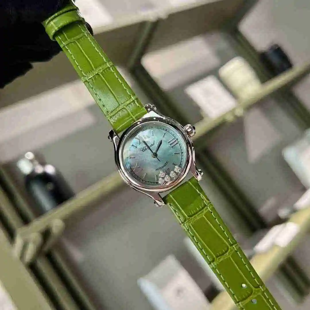 General Watches Chopard Chopin Watch Women's Watch Paired with Original Fully Automatic Mechanical Movement Top Grade 316 Precision Steel Case with Mineral Super Strong Mirror Diameter 33mm KK02650 1 view 8