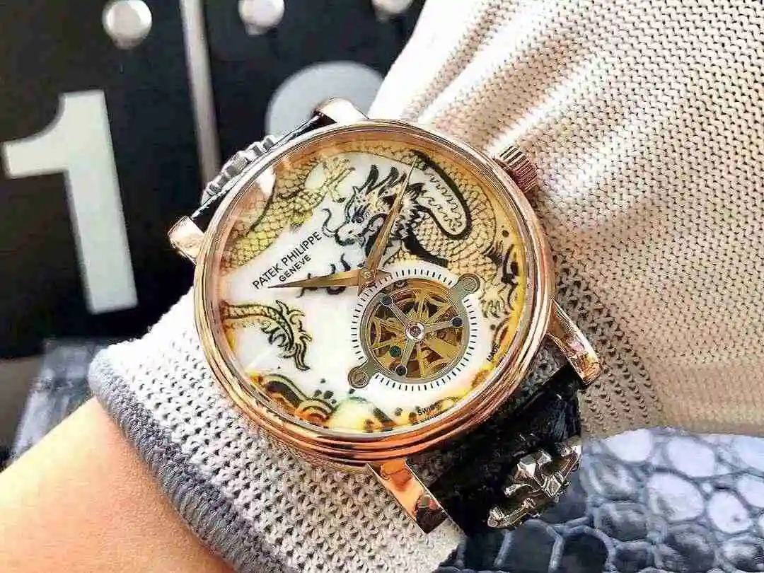 General Watches Patek Philippe Watch Men's Watch Paired with Original Fully Automatic Mechanical Movement Top Grade 316 Precision Steel Case Case with Mineral Super Strong Mirror Diameter 42mm KK05350 1 view 5