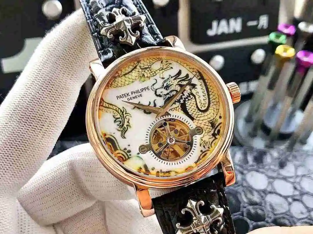 General Watches Patek Philippe Watch Men's Watch Paired with Original Fully Automatic Mechanical Movement Top Grade 316 Precision Steel Case Case with Mineral Super Strong Mirror Diameter 42mm KK05350 1 view 7