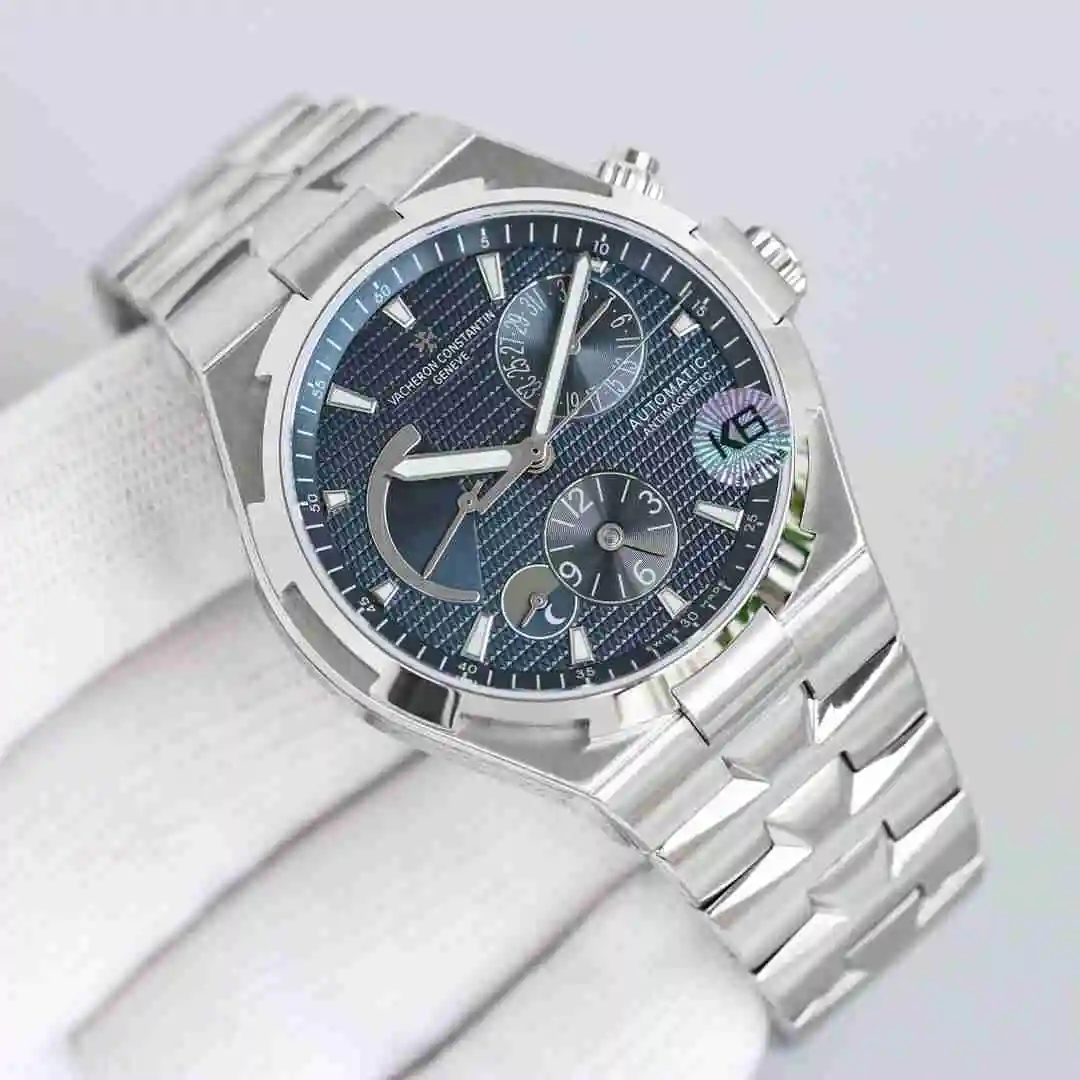 General Watches Vacheron Constantin Jiangshi Danton Watch Men's Watch Paired with Original Fully Automatic Mechanical Movement, Top Grade 316 Precision Steel Case with Mineral Super Strong Mirror Diameter 42mm KK view 4