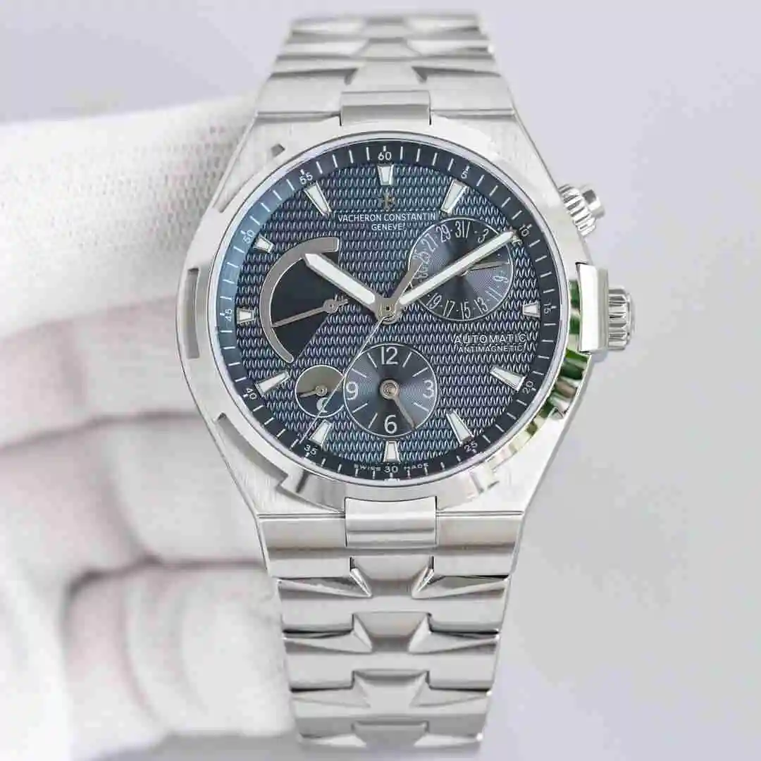 General Watches Vacheron Constantin Jiangshi Danton Watch Men's Watch Paired with Original Fully Automatic Mechanical Movement, Top Grade 316 Precision Steel Case with Mineral Super Strong Mirror Diameter 42mm KK view 6